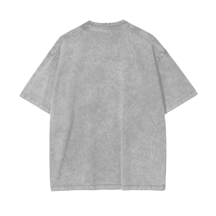 The Gym Cave Acid Wash Oversize T-Shirt