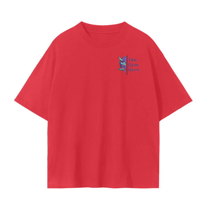 Drop Shoulder Seamless T-Shirt - Oni X The Gym Cave