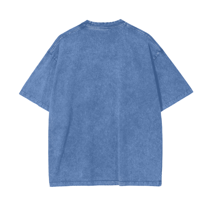 The Gym Cave Acid Wash Oversize T-Shirt