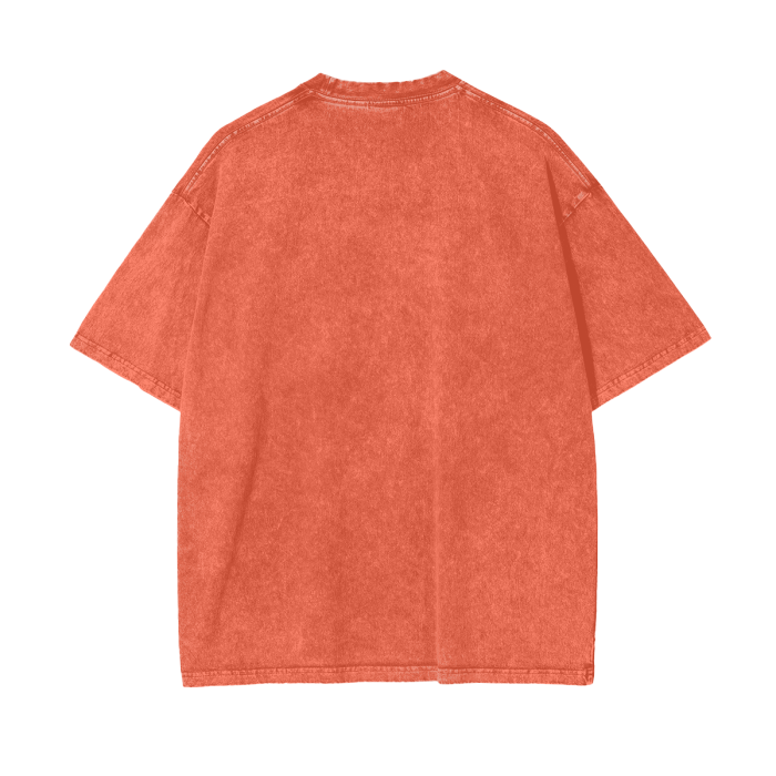 The Gym Cave Acid Wash Oversize T-Shirt