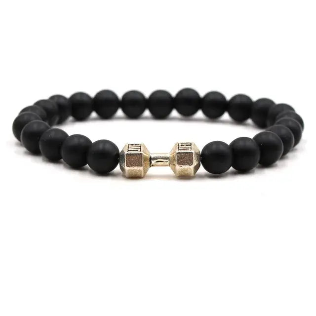 Dumbbell Stone Bracelet