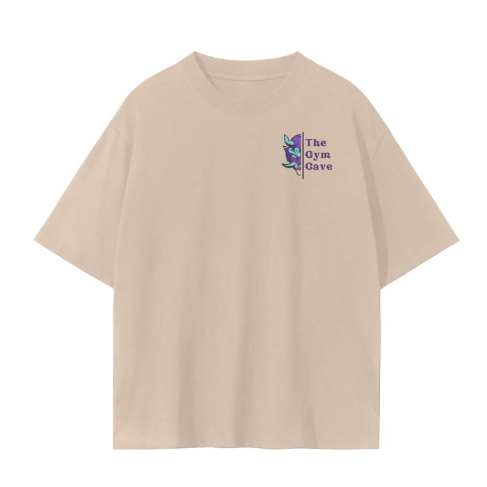 Drop Shoulder Seamless T-Shirt - Oni X The Gym Cave