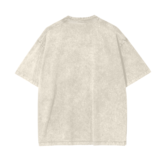 The Gym Cave Acid Wash Oversize T-Shirt