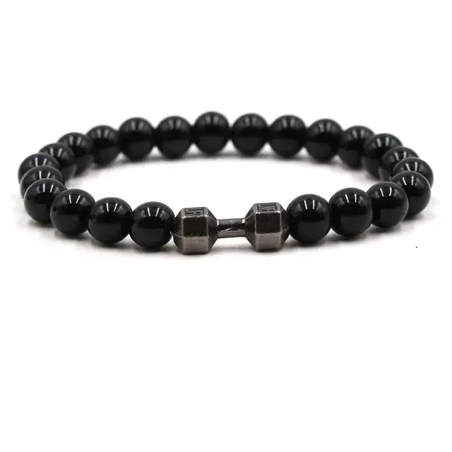 Dumbbell Stone Bracelet