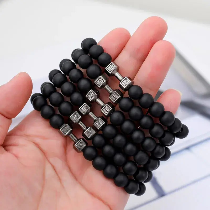 Dumbbell Stone Bracelet