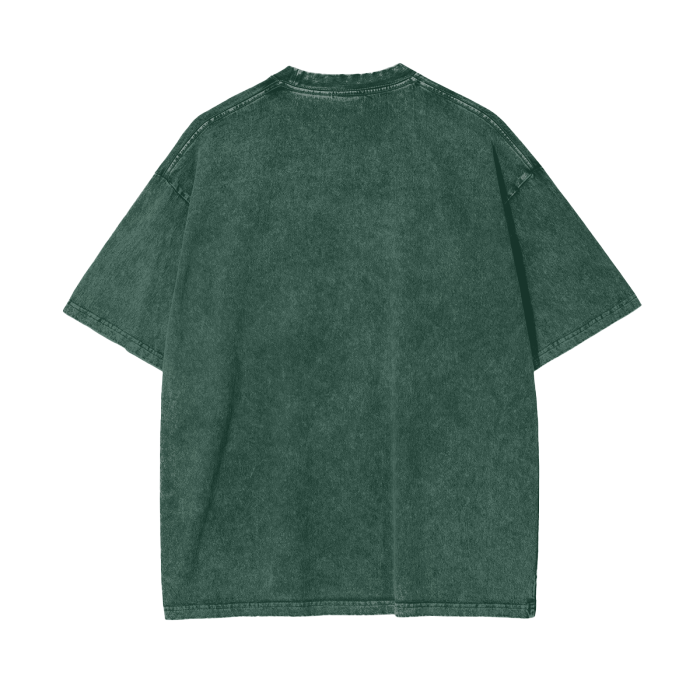The Gym Cave Acid Wash Oversize T-Shirt