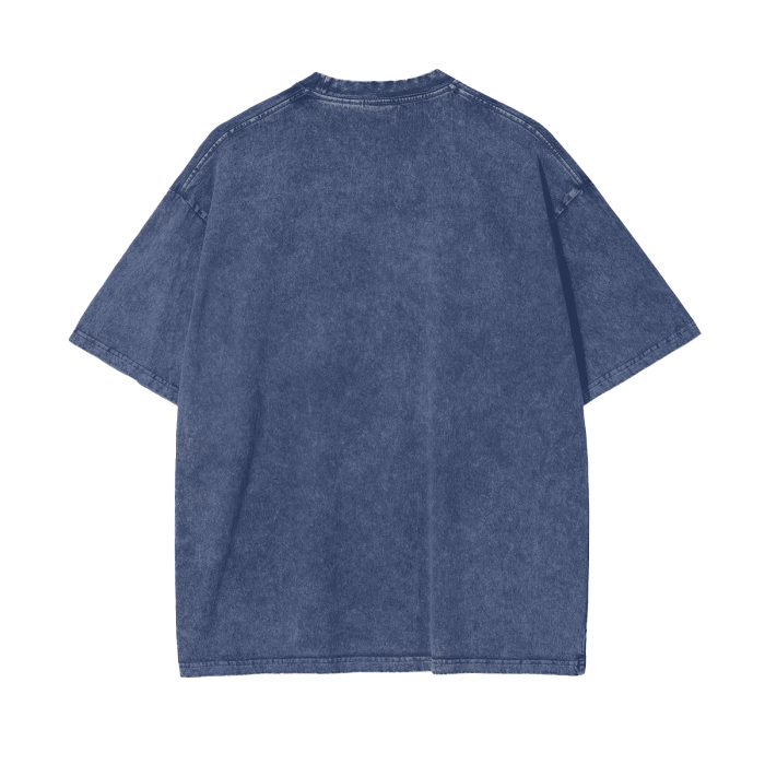 The Gym Cave Acid Wash Oversize T-Shirt