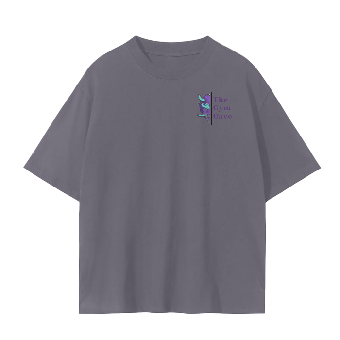 Drop Shoulder Seamless T-Shirt - Oni X The Gym Cave