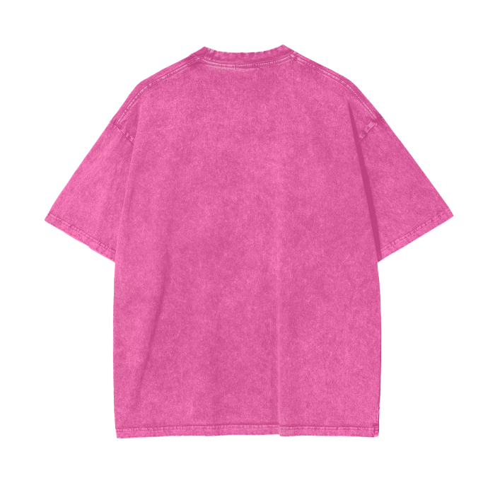 The Gym Cave Acid Wash Oversize T-Shirt