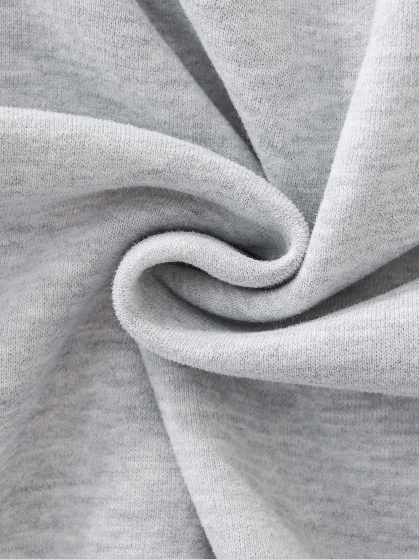 Stitched Boxy Fleece Hoodie