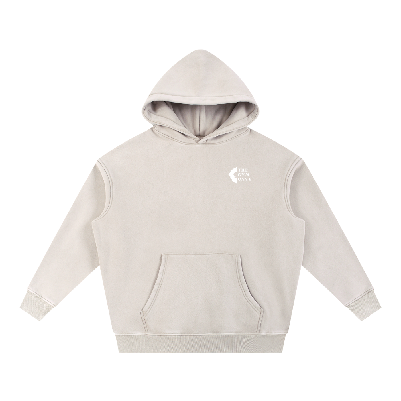 Snow Wash Fleece Oversized Hoodie