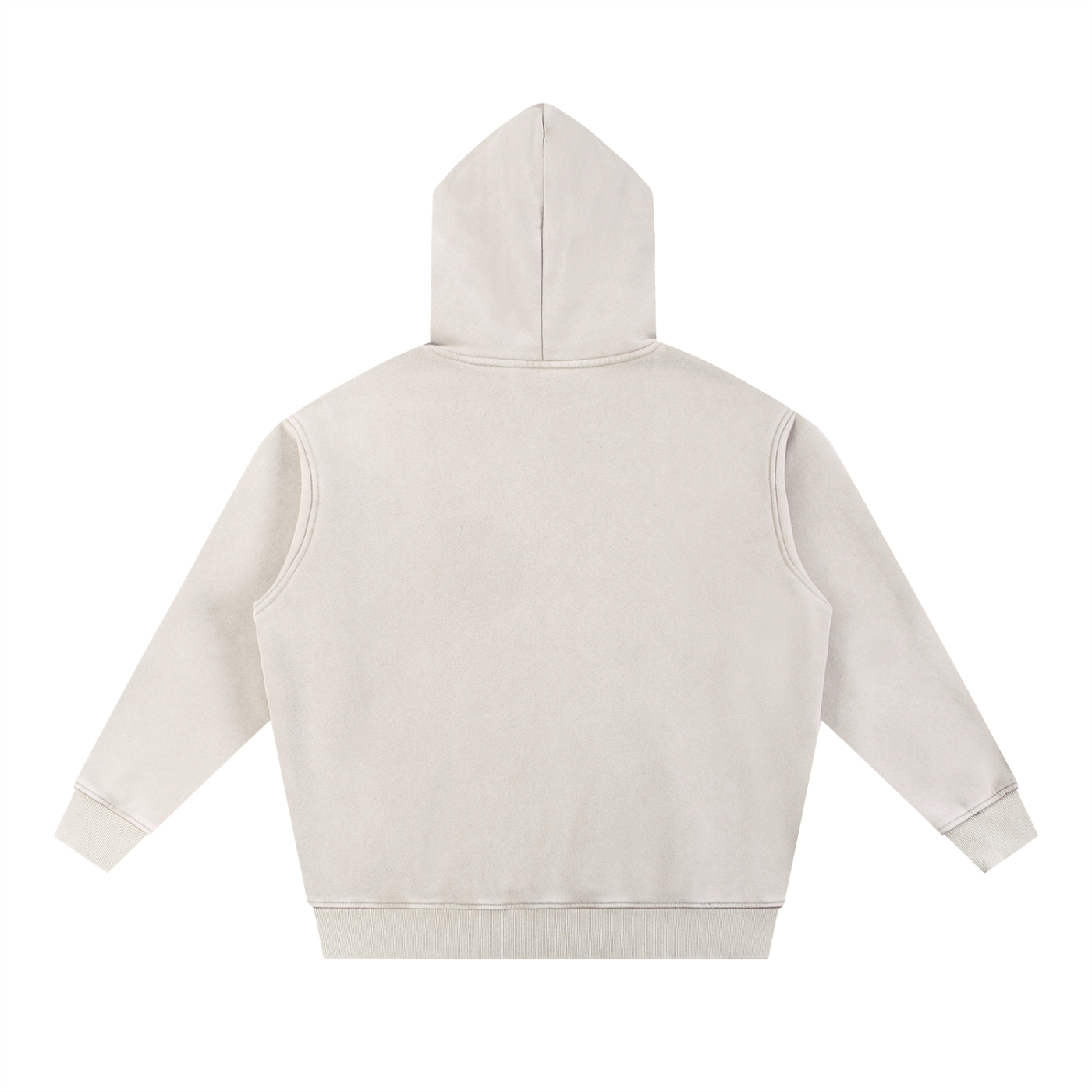 Snow Wash Fleece Oversized Hoodie