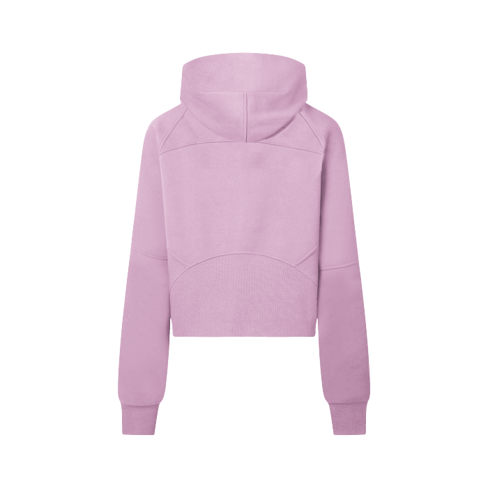 Cropped Half-Zip With Hoodie