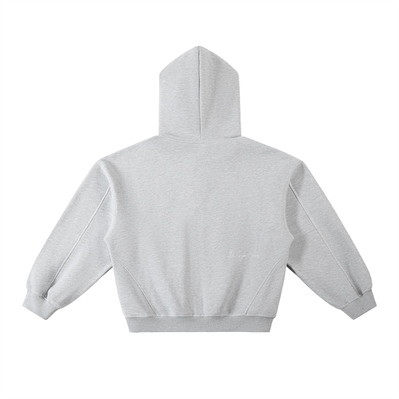 Stitched Boxy Fleece Hoodie