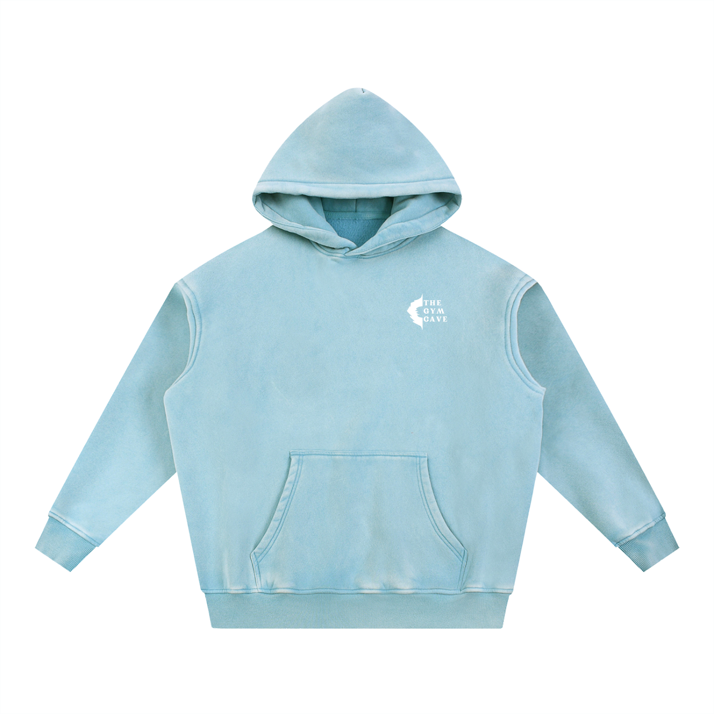 Snow Wash Fleece Oversized Hoodie