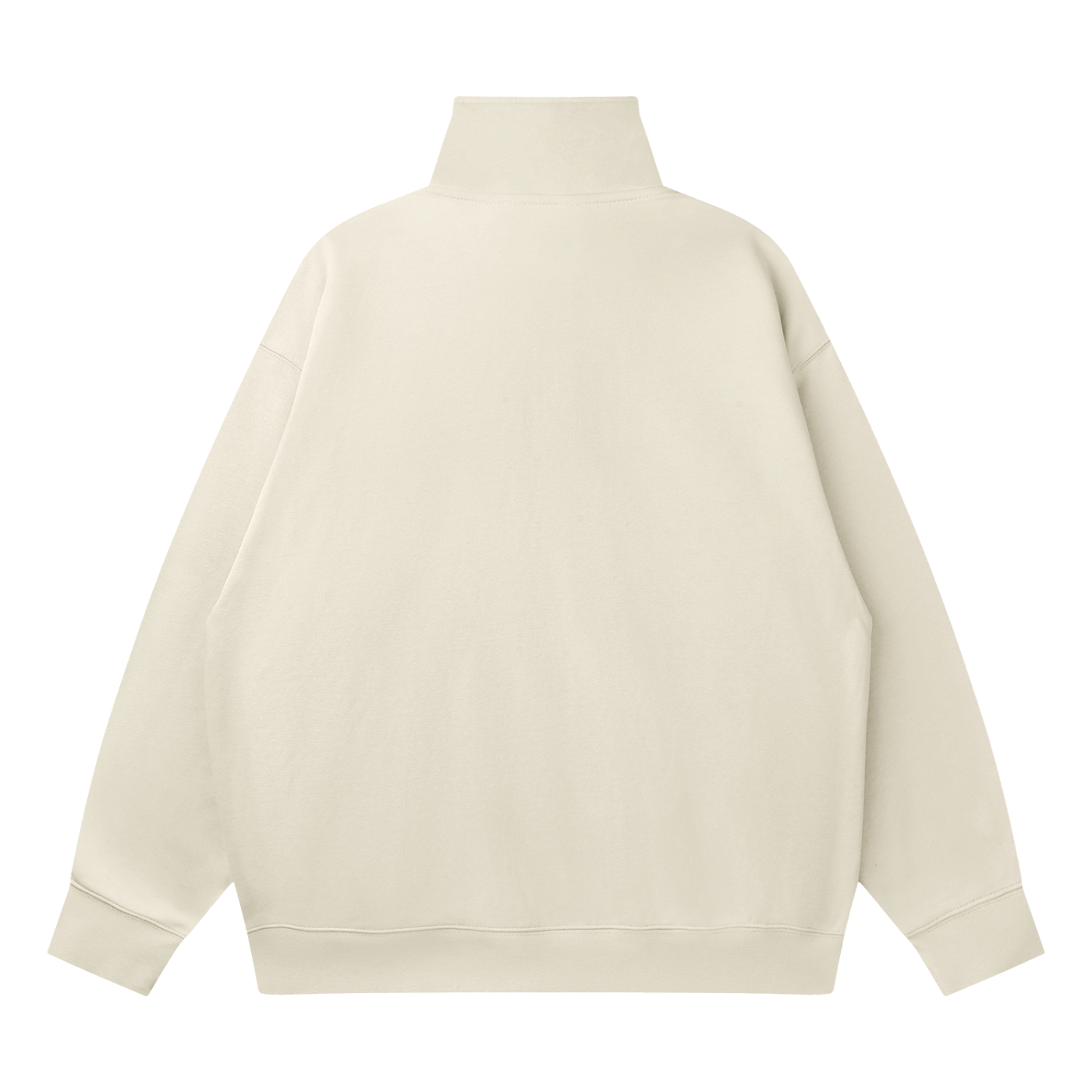 Drop Shoulder Quarter-Zip