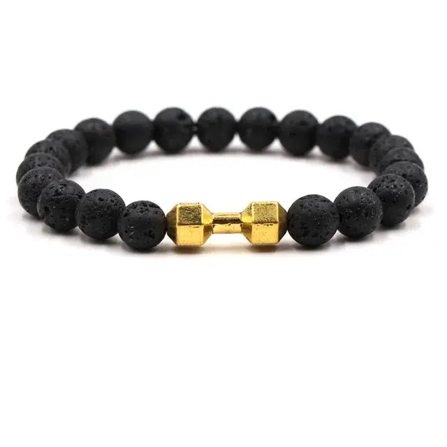 Dumbbell Stone Bracelet