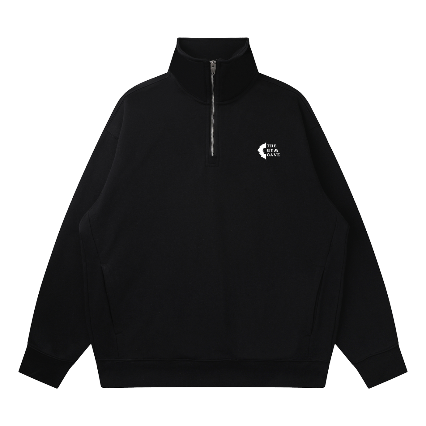Drop Shoulder Quarter-Zip