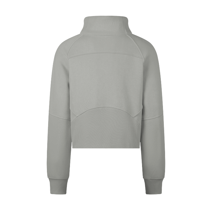 Cropped Half-Zip Hoodie