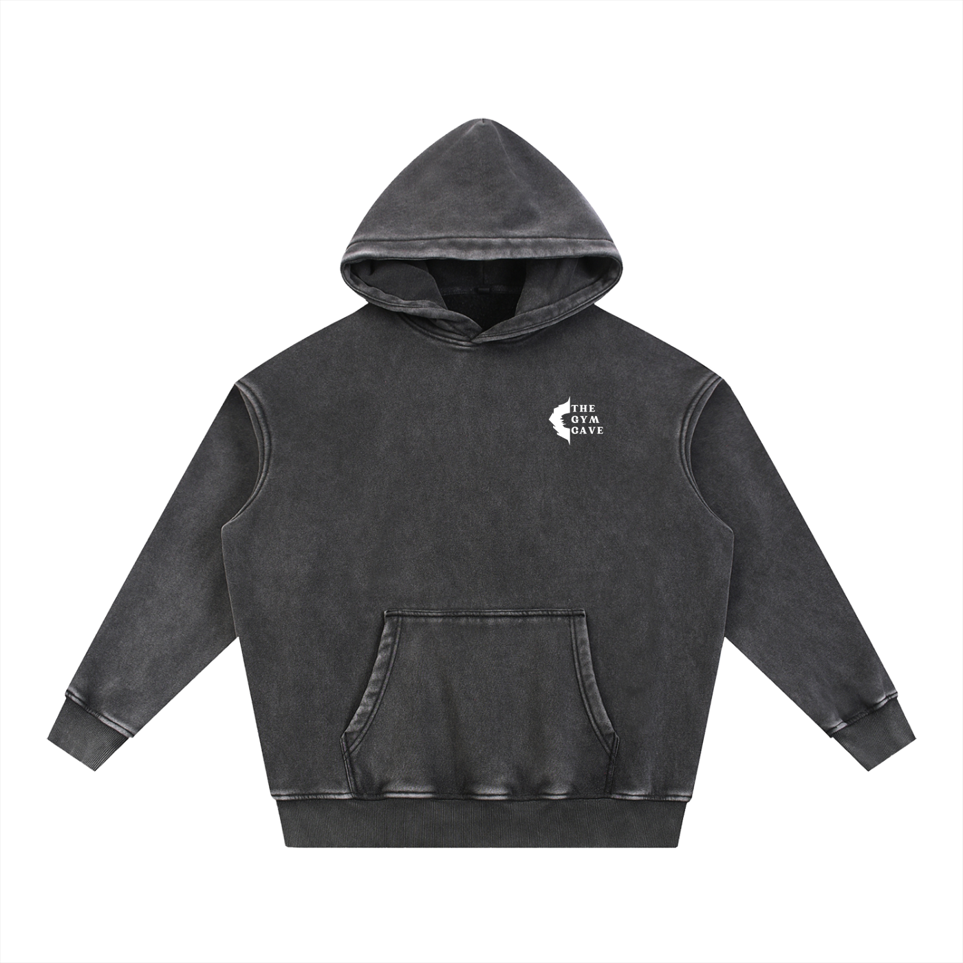 Snow Wash Fleece Oversized Hoodie