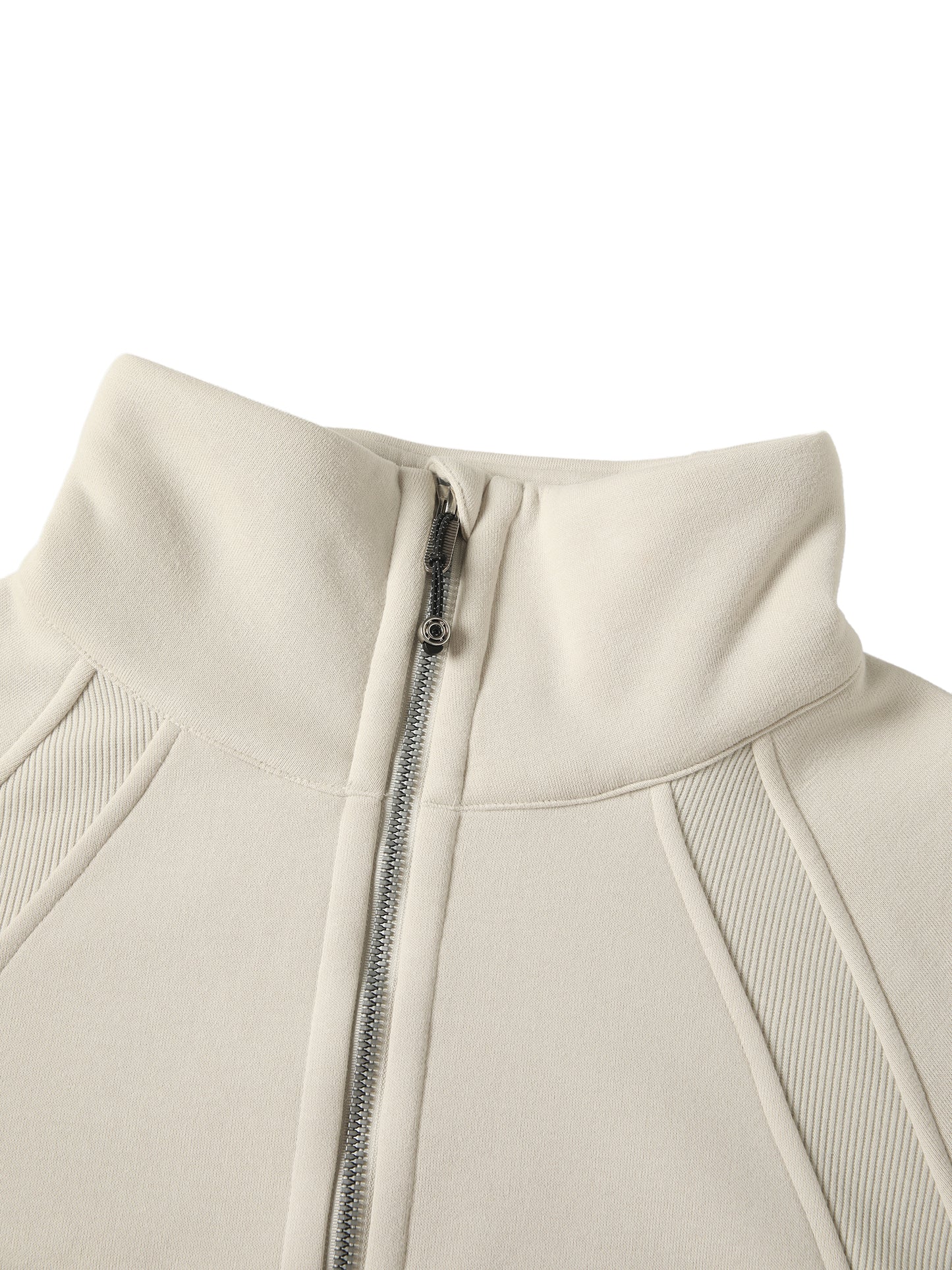 Cropped Half-Zip Hoodie