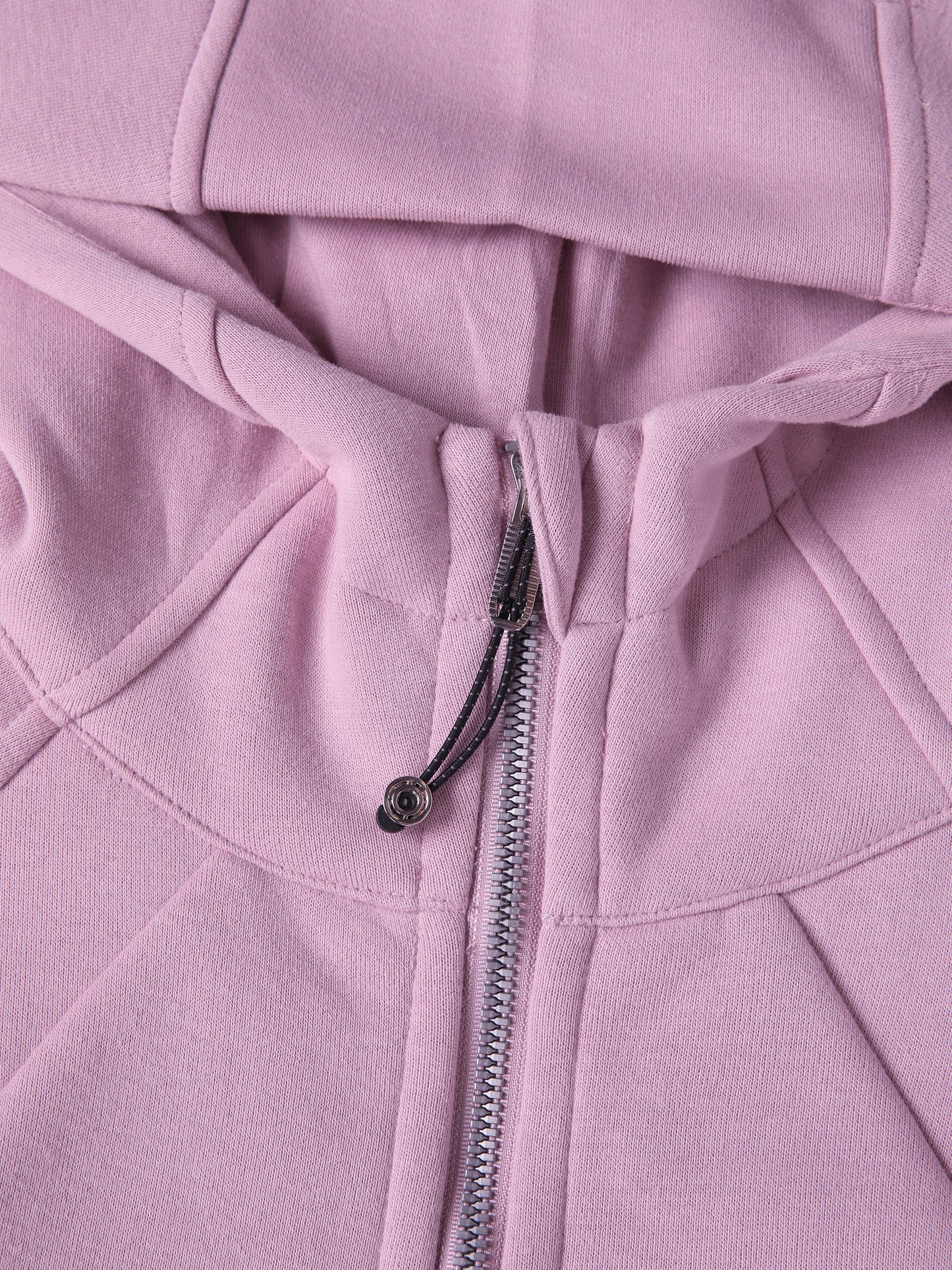 Cropped Full-Zip With Hoodie