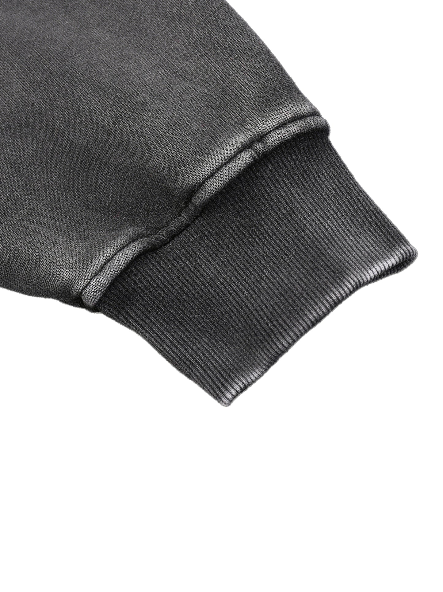 Snow Wash Fleece Oversized Hoodie
