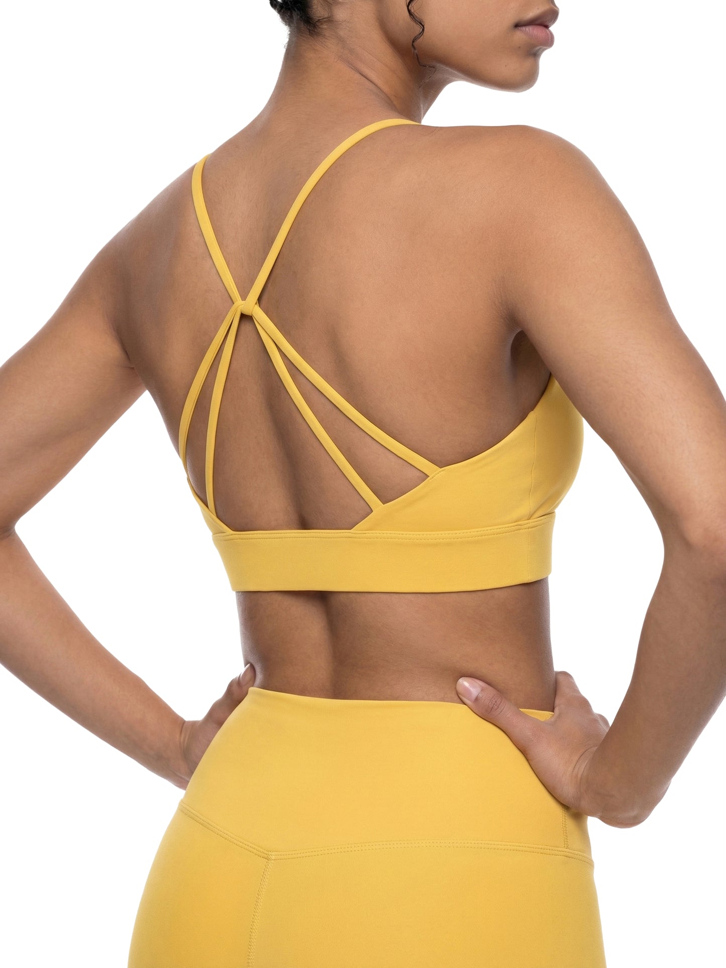 Criss Cross Yoga Sports Bra