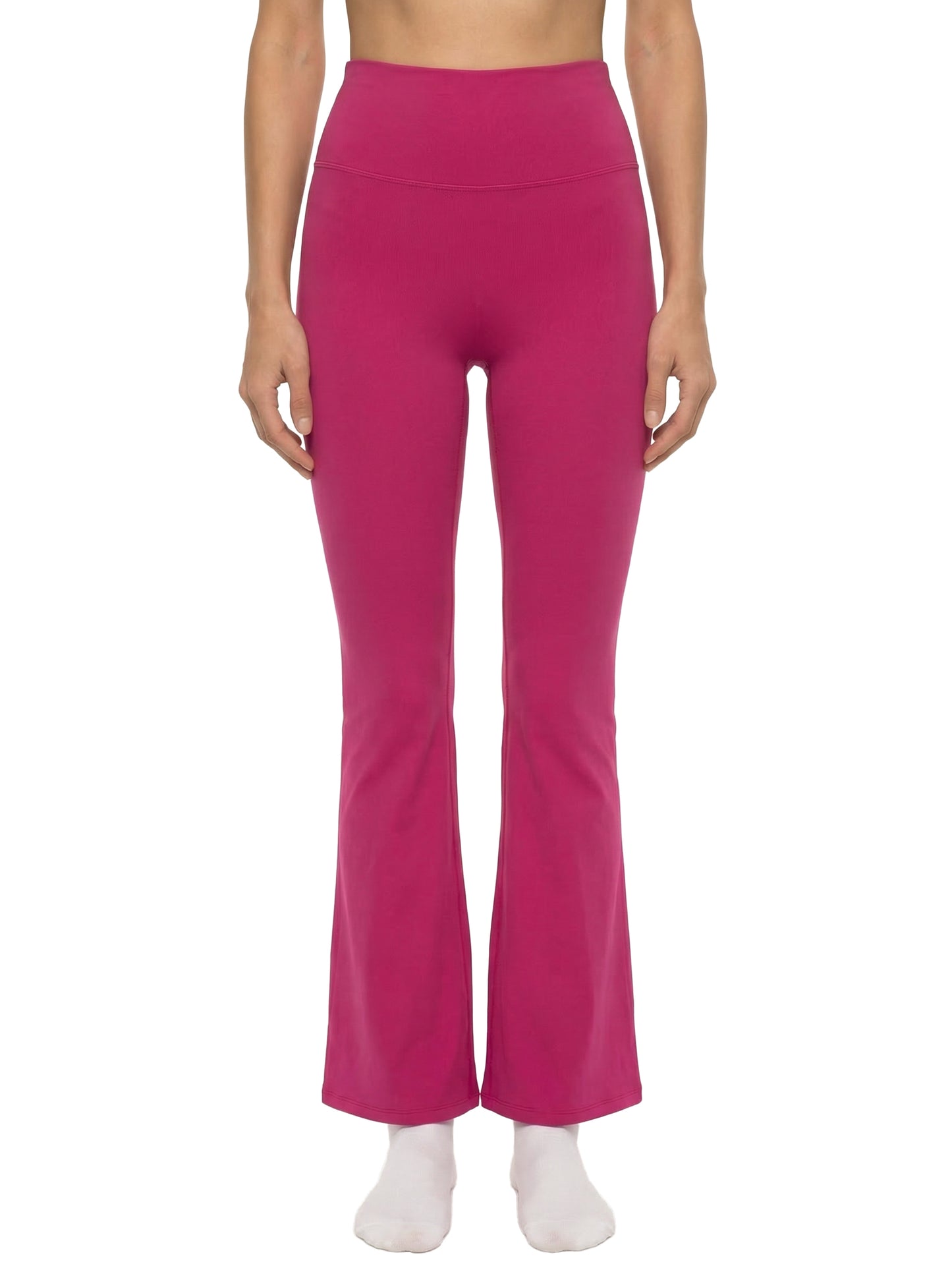High-Waisted Flared Leggings