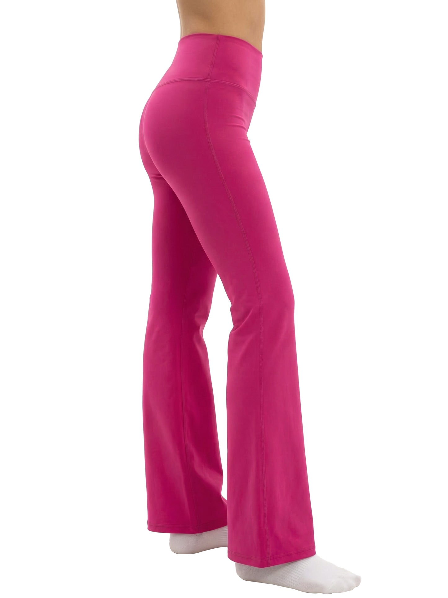 High-Waisted Flared Leggings