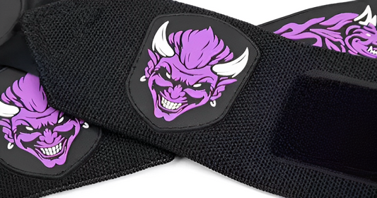 Purple Oni Wrist Wraps